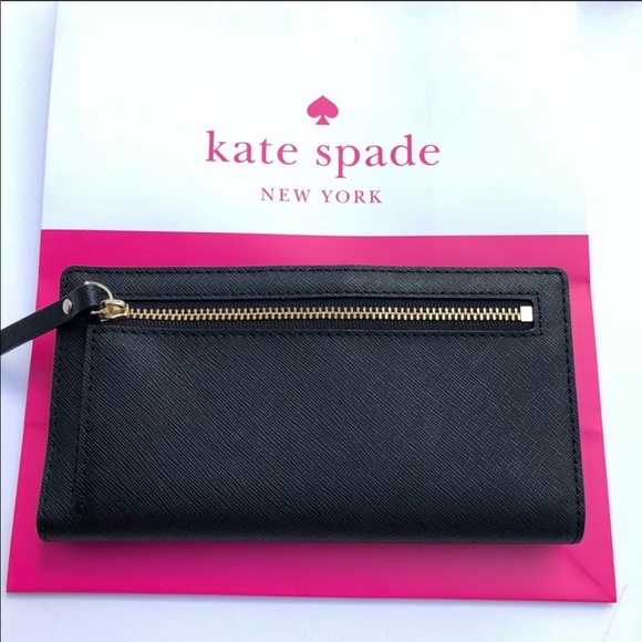 Kate Spade BlackCameron Slim Wallet - Picture 6 of 7
